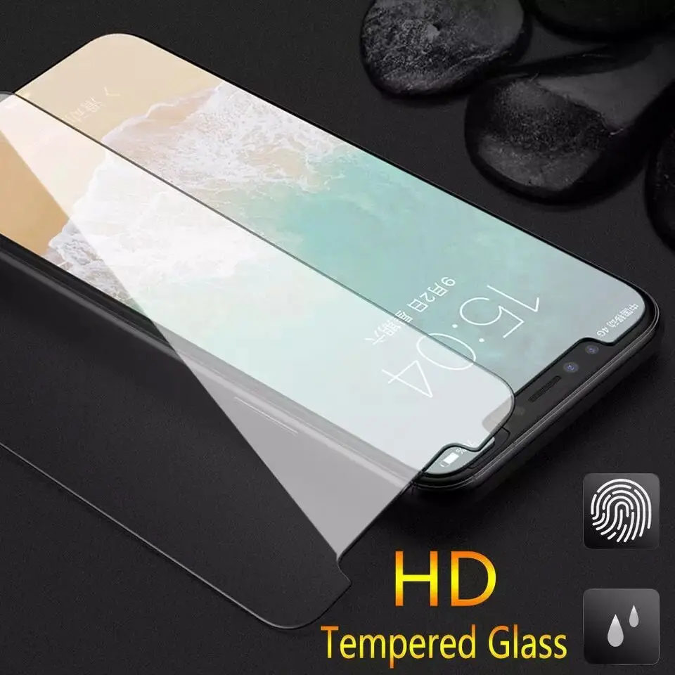 

Rsionch Transparent Protective Tempeered-Glass for iPhoneX Xr Xs Max Protection Glass Film for5s 6 7 8