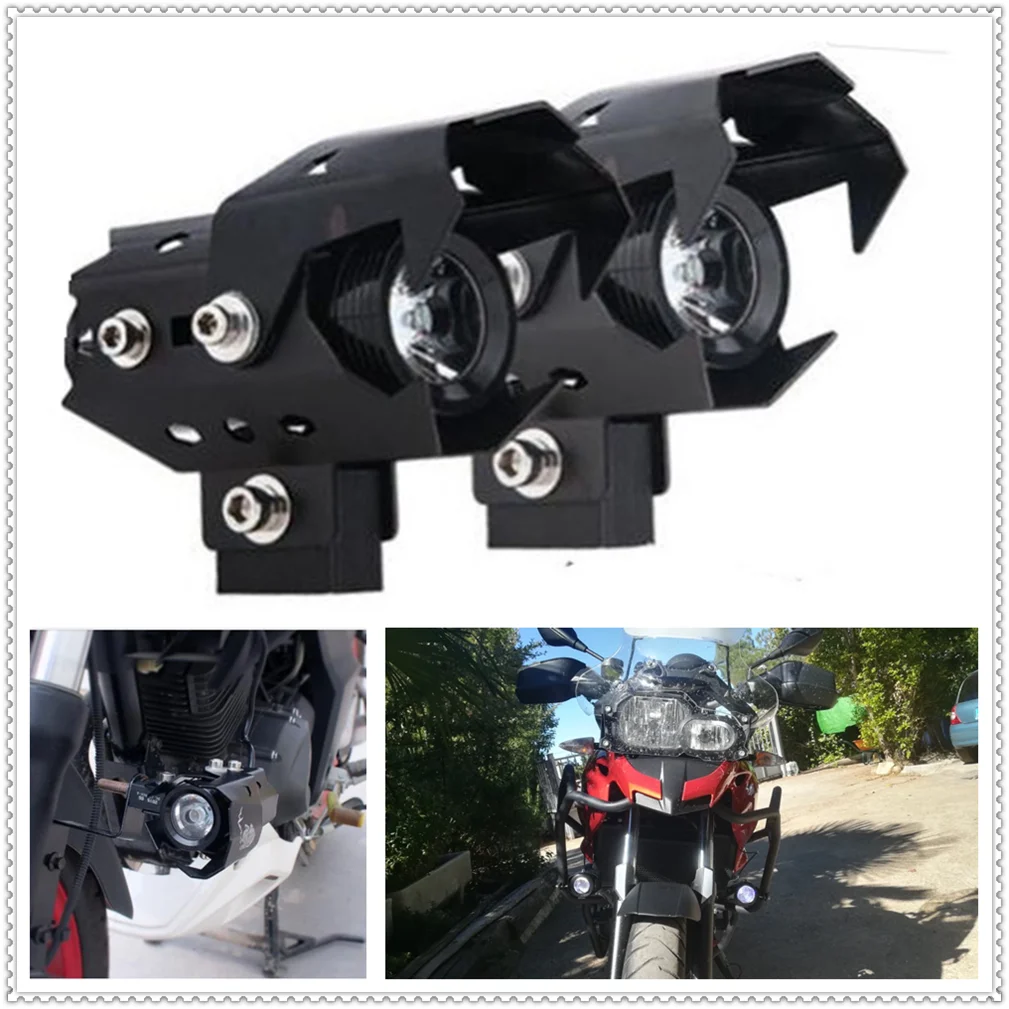 new Motorcycle motorbike Headlight LED Fog Lamp Lights Spotlight light for Ducati TRicoloR 1299 YAMAHA FZ750 FZR750R GENESIS