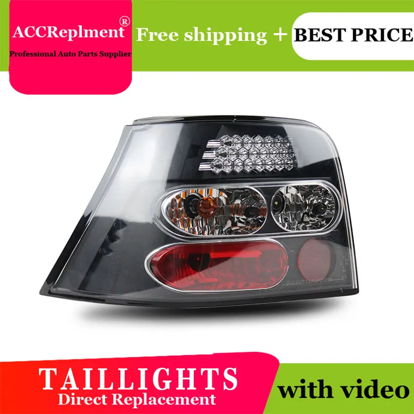 Car styling For vw golf 4 led rear lights 1998 2005 For golf mk4 led rear lamp led tail light