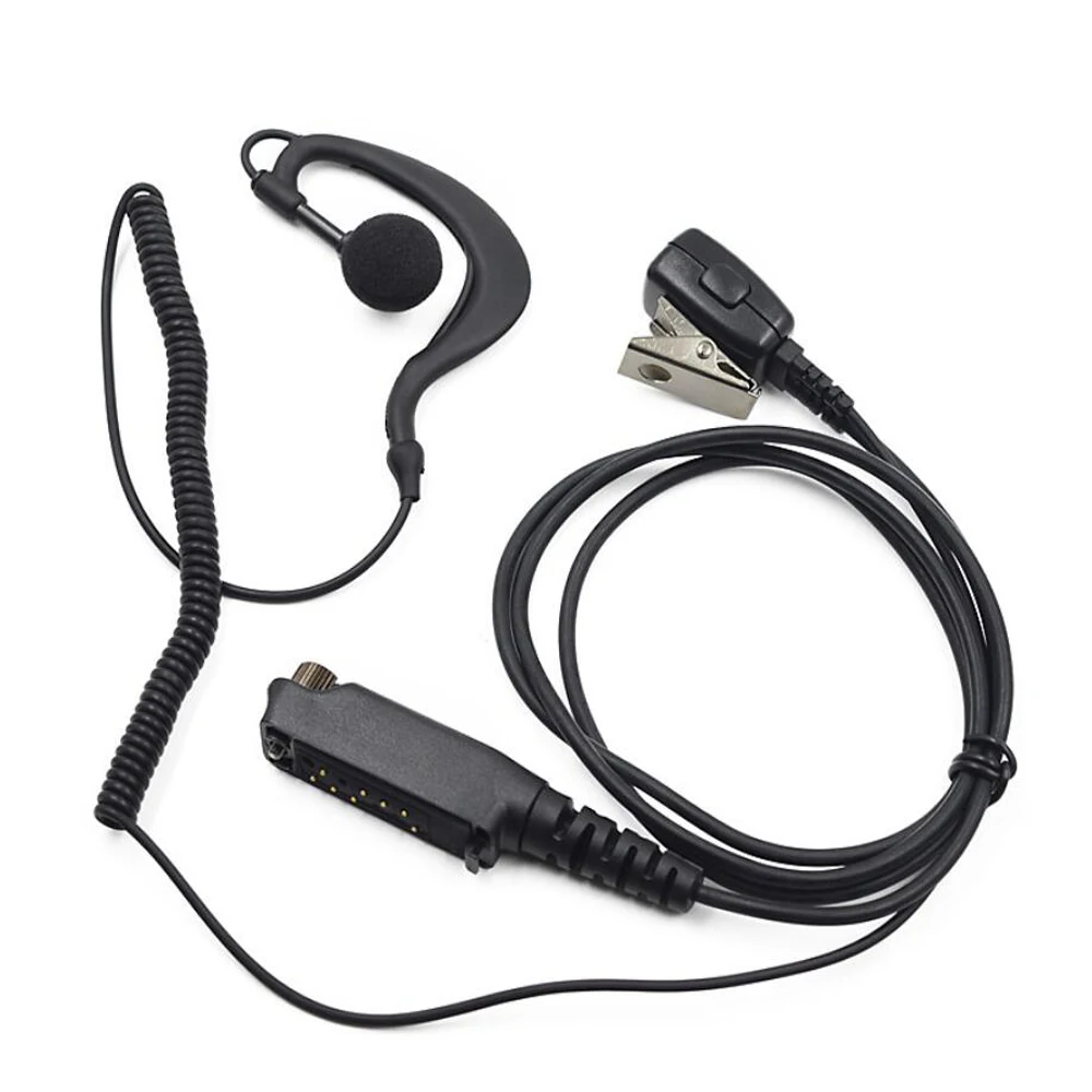 10xEar клипса динамик микрофон наушники гарнитура для Sepura STP8000 STP8030 STP8035 STP8038
