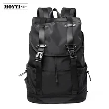MOYYI, новинка, модный мужской рюкзак, школьная сумка, мужские дорожные сумки, большая вместительность, для путешествий, водонепроницаемый, 14, 15,6 дюймов, рюкзак для ноутбука