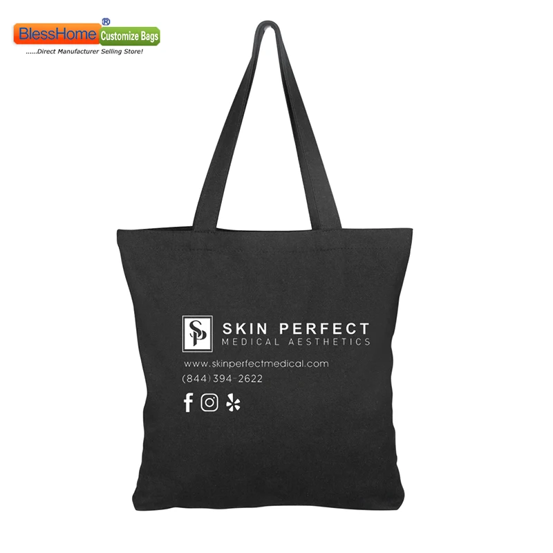 cotton shopping tote bag