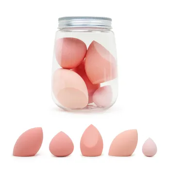 

DropShipping beauty The Peach Jar Beauty Sponges - Extra-soft 5pcs Makeup Blending Tools - Latex-Free