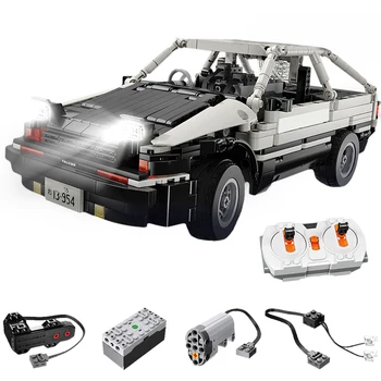 

862Pcs 2.4G Remote Control Drift Car Vehicle Building Block Model DIY Construction Model For Children Kids Educational Toys Gift