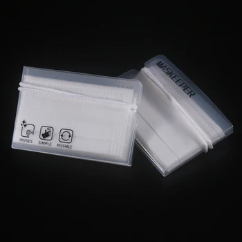 

Faroot New 20PCS Foldable Temporary Storage Folder Valuables Storage Waterproof Dustproof Protection Folder For Mask