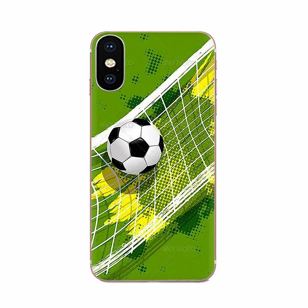 Сверхтонкий чехол с рисунком узором Футбол футбольный мяч для Huawei Honor 4C 5A 5C 5X6 6A 6X7 7A 7C 7X8 8C 8S 9 10 10i 20 20i Lite рro
