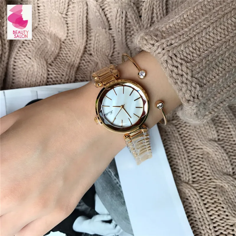 

good quality fashion dress quartz watch for lady round dial women wristwatch sports