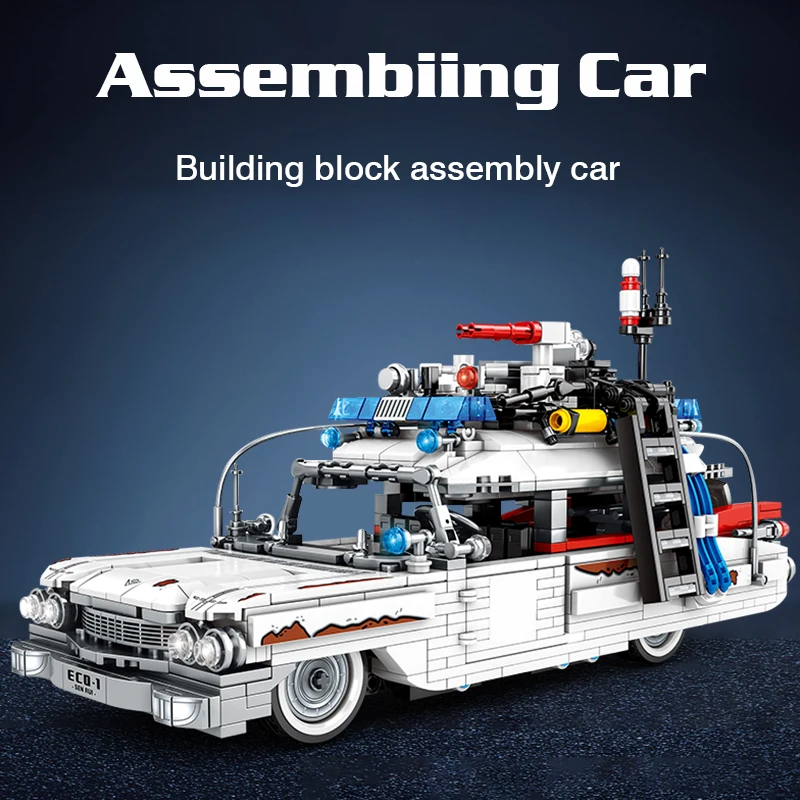 Строительные блоки Moc High-tech для знаменитых автомобилей конструктор творчества