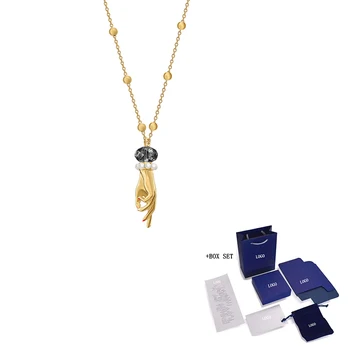 

Exquisite New Tarot Magic Pendant Necklace Tarot Brand Handmade Crystal Beautiful Temperament Female Jewelry Best Romantic Birth