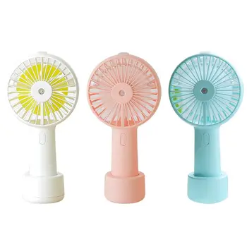 

Mini Handheld USB Charging Fan Air Spray Mister Portable Desktop Cooling Fan A0NC