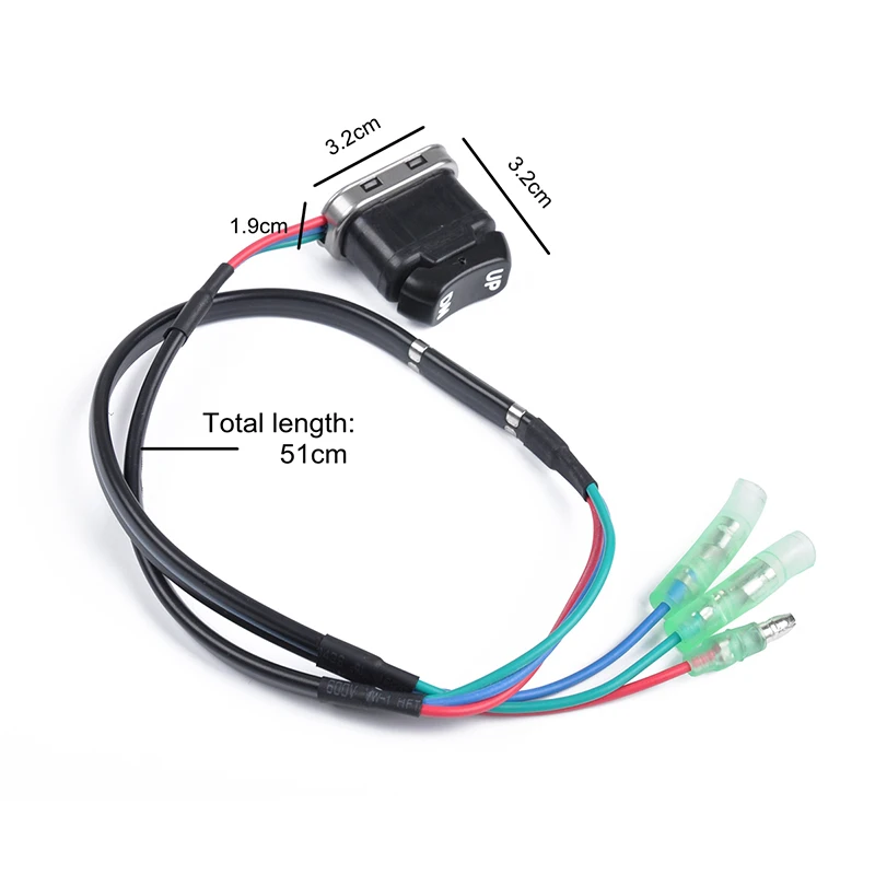 High Quality 1 Pc Trim & Tilt Switch Assembly for Yamaha Motor Outboard Remote Controller Motorcycle Switch NEW 703-82563-02-00
