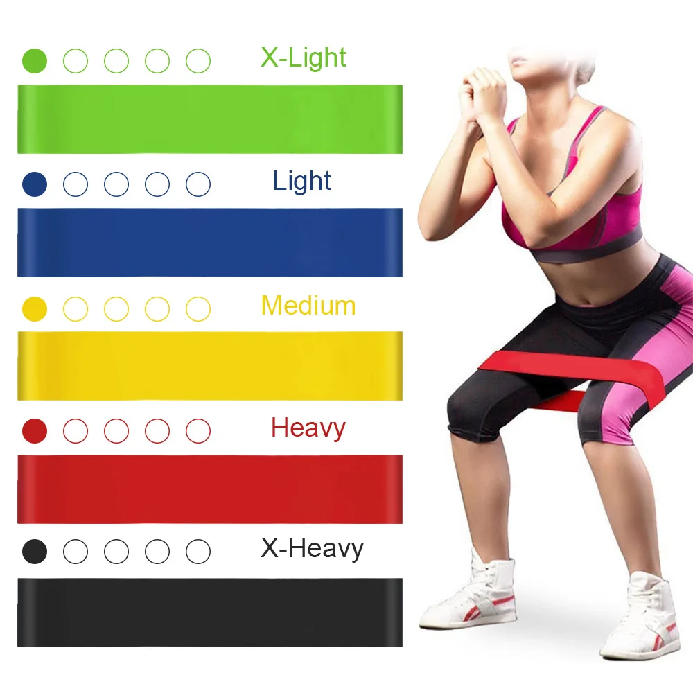 

Yoga Resistance Band Elastic Fitness Rubber Band Pilates Home Sports Equipment Strength Training Latex Pull Cord Stretch Band
