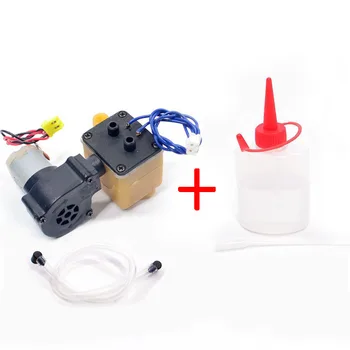 Generatore di fumo lungo Heng con macchina per fumatori con bordo step down per olio liquido per serbatoio 1/16 HL 6.0S/6.1S/7.0/7.1 RC rimorchio/camion