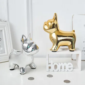 

Nordic Ceramic Piggy Bank Home Creative Decorations Ornaments Children's Room Piggy Bank Furnishings Creative Home Decoration Ch
