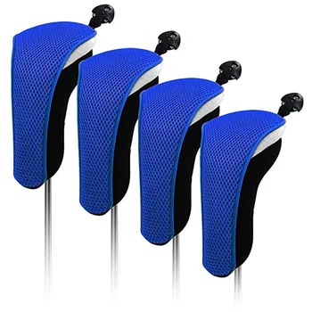 

4X Thick Neoprene Hybrid Golf Club Head Cover Headcovers with Interchangeable Number Tags