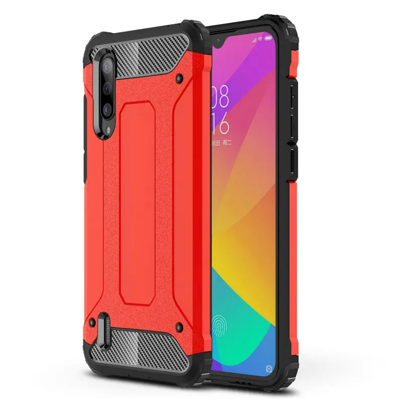 1000 шт Бронированный чехол s для Xiaomi mi A3 Lite A2 A1 F1 Play Max 2 mi x 2 S 3 Note 2 противоударный чехол-гибрид для телефона двухслойный чехол