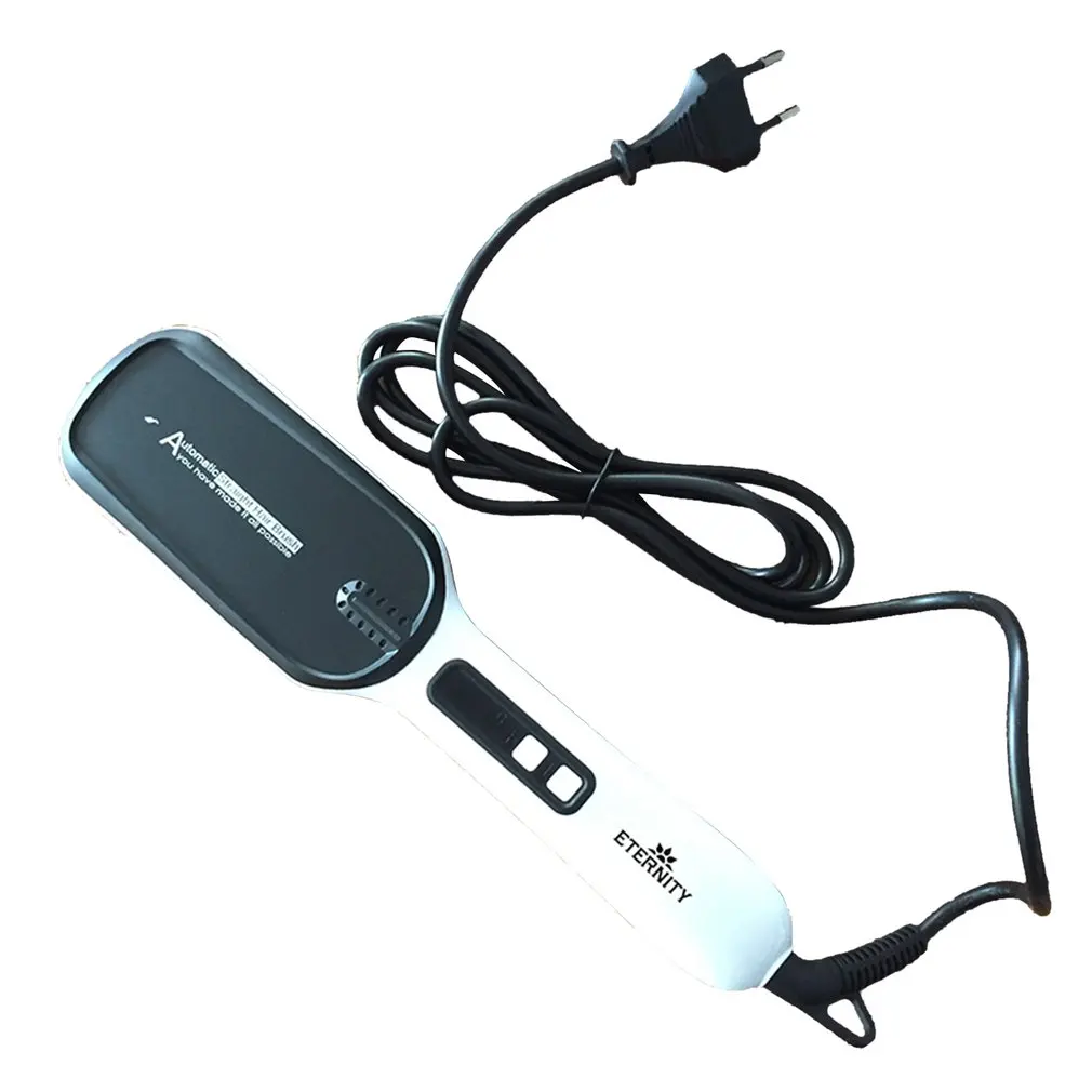 Negative Ion Digital Display Hair Brush Artifact Negative Ion Hair Straightener Electrical Straight Hair Comb