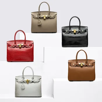 

2020 New Style Women's Leather Bags Fashion Embossed Leather Women's Handbag Shoulder Bag