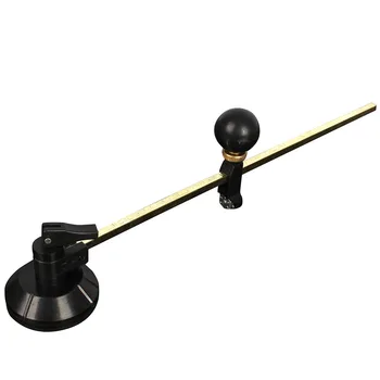

6 Wheels Professional Glass Cutter Window Circular Scribe Construction Tool Suction Cup Easy Operate Knob With Scale