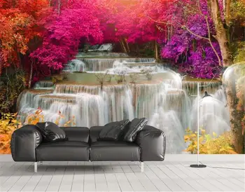 

3d Home Wallpaper Flowing Water Fantasy River Landscape Background Wall Customize Your Favorite Wallpaper
