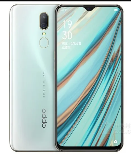 Мобильный телефон OPPO A9 4G Android 8,1 LTE MT6771V Восьмиядерный 6,5" 6+ 128G мобильный телефон с отпечатком пальца 16MP 3D корпус 4020mAh