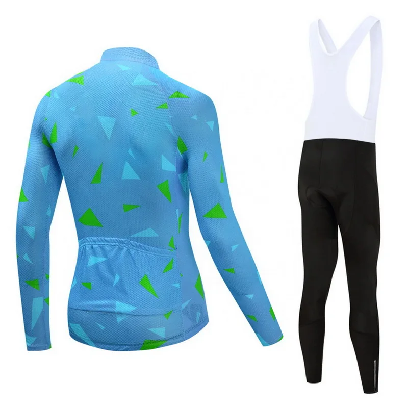 Профессиональный комплект одежды для велоспорта с длинным рукавом Мужской