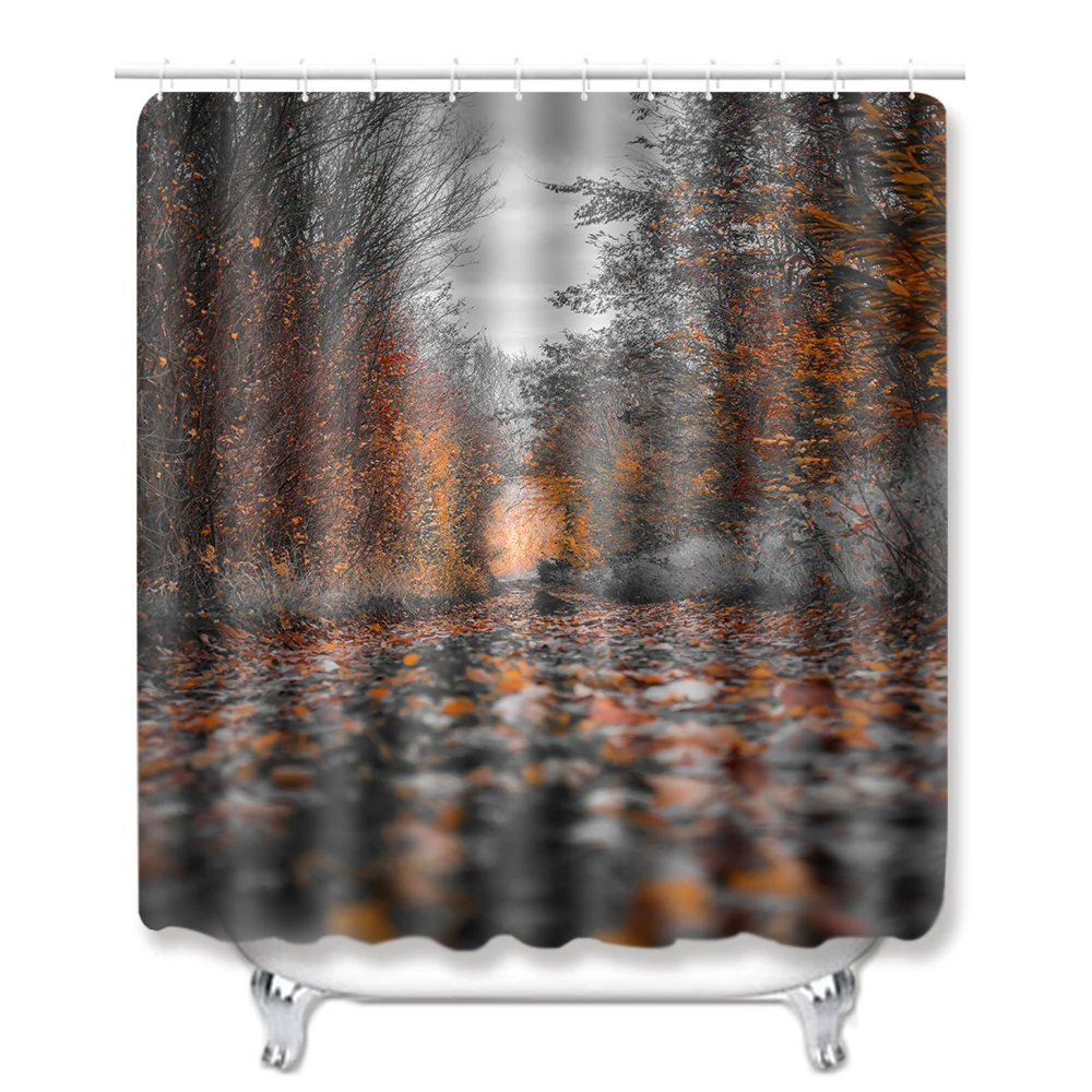 1pc shower curtain Небо облака занавеска для душа Ванная комната Водонепроницаемый полиэстер занавеска для душа пейзаж печать занавеска для ванной s для ванной душ - Цвет: 1pc shower curtain
