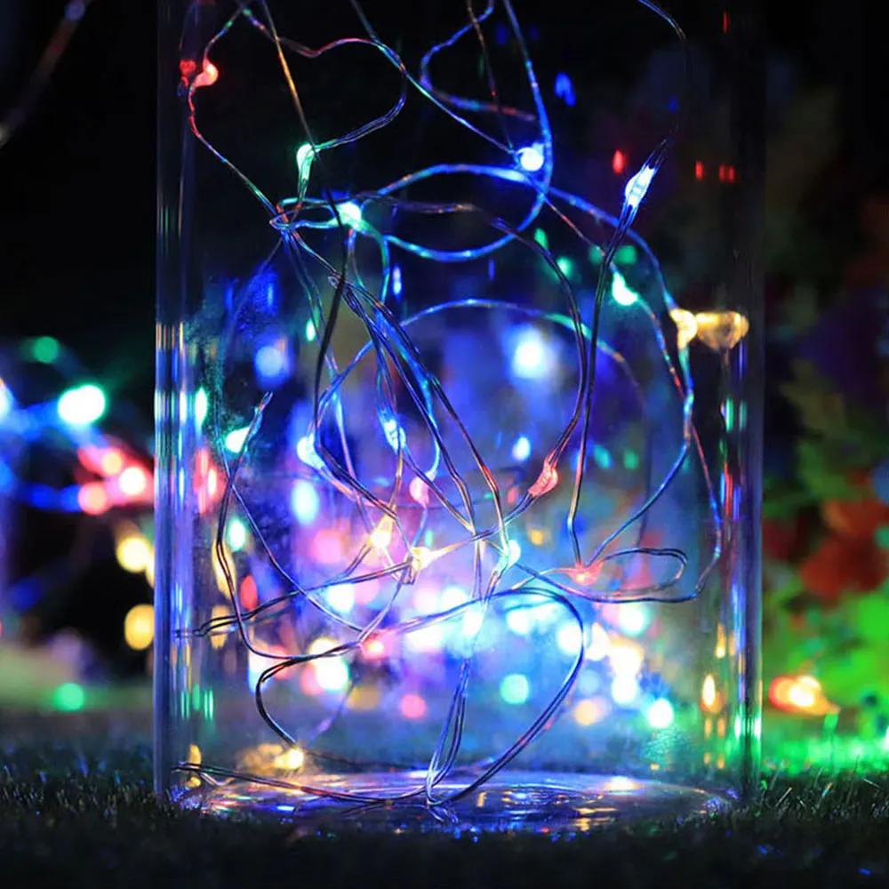 2M 20 LEDs Cork Bottle Copper Wire Light Festival Costume Party Wedding Halloween Christmas Decoration