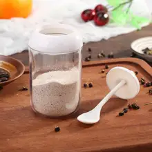 1 шт., стеклянный кухонный шейкер для перца, специй, для соли и специй, бутылочки, приправа банка, сосуд для кофе, сахарное уплотнение, баночка, шейкер для приправ