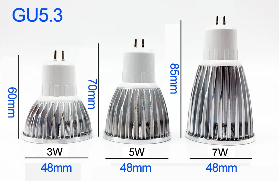 220V 110V GU10 светодиодный E27 лампа E14 Точечный светильник накаливания с регулируемой яркостью lampara GU10 bombillas светодиодный MR16 gu5.3 лампада led точечный светильник, 5 Вт, 7 Вт, ZDP0001