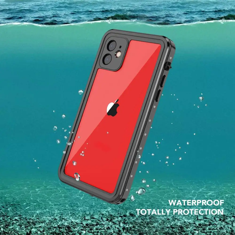 Для спорта на открытом воздухе IP68 Водонепроницаемый чехол для iPhone 11 Pro Чехол для телефона для iPhone 11 Pro Max противоударный подводный пылезащитный