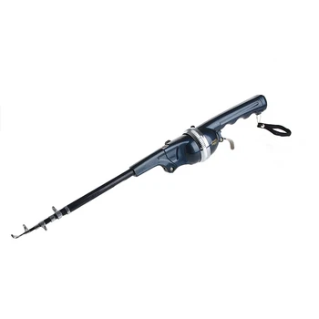 

Fishing Rod Portable Folding Sea Winter Fishing Pole Mini Telescopic Rod Tackle Y4UB