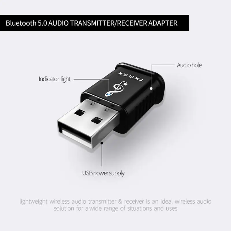 MSD168 Bluetooth 5,0 USB приемник передатчик беспроводной аудио адаптер ключ