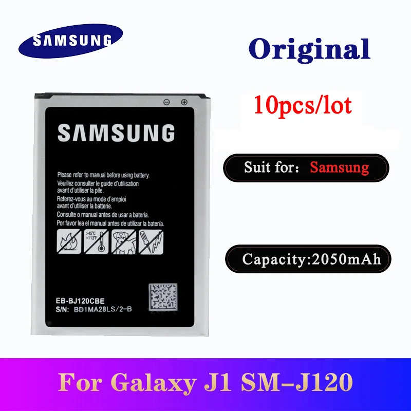 

10pcs/lot EB-BJ120CBE Original Battery For Samsung Galaxy J1 2016 Edition J1 Version J120F Express 3 J120A J120T J120 SM-J120F