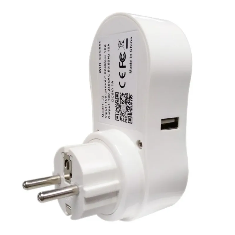 Мода 2A USB порт розетка ЕС/Великобритания/США Стандартный WiFi смарт-разъем телефон приложение голосовой пульт дистанционного управления