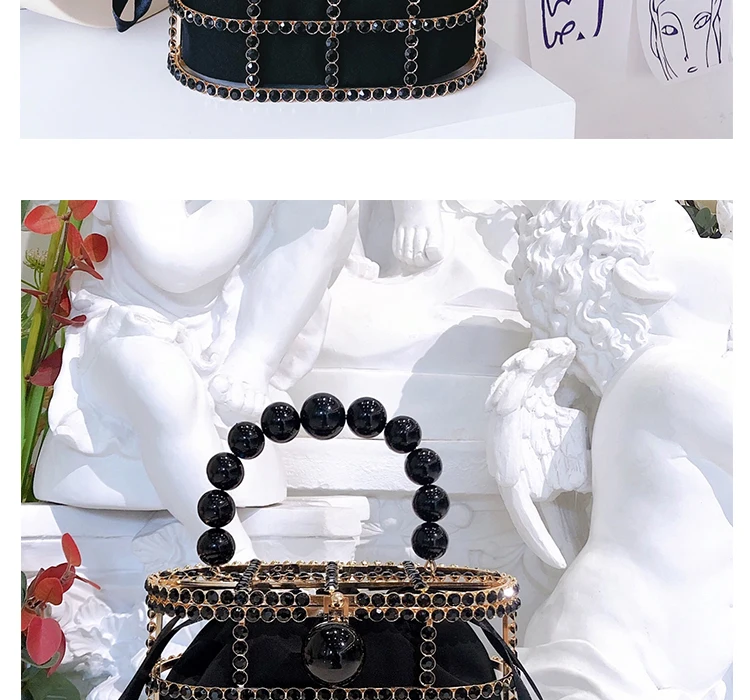 Инс бриллиантами женская сумка модный дизайнерский клатч вечерняя сумка из бисера с верхней ручкой сумка-тоут в форме клетки вечерние сумки