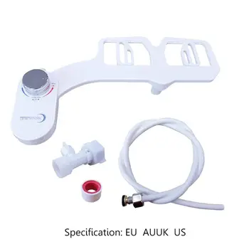 

2020 New Dual Nozzles Bidet Toilet Seat Attachment Fresh Water Spray Non-Electric Sprayer
