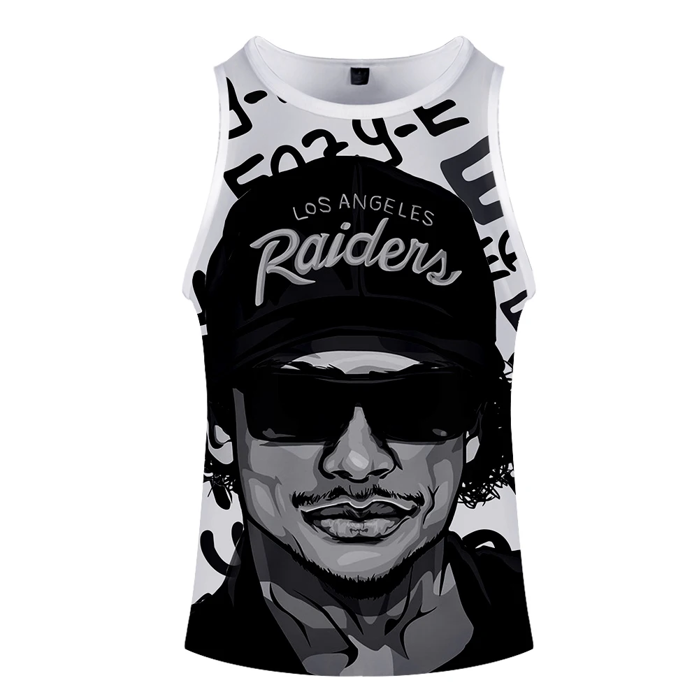

EAZY-E tank top 3D print fashion Cool basketball Hipster comfortable Popular Summer O-neck Summer Sleeveless Men/Women