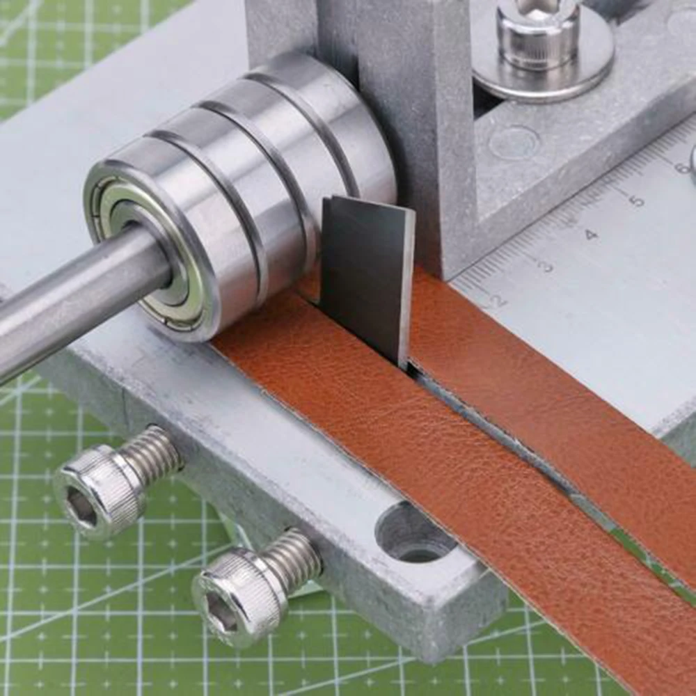 

Hard Leather Strap Cutter Machine Aluminium Leather Strip Cutting Belt Cutter