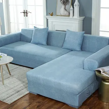 

Couch Cover Stretch Slipcovers Set Elastic Sofa Cover for L Shaped Sectional Corner Chaise Longue Sofa 1/2/3/4-seater