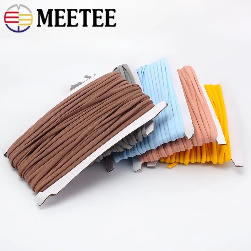 Meetee размеры 23/50 5 мм Круглый канат эластичная лента бюстгальтер нижнее белье