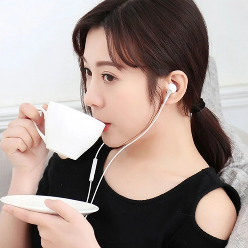 Xiaomi Hybrid DC Earphone Type C Plug Half In Ear USB Wired Control MEMS Microphone Mi Dual Driver Earphone