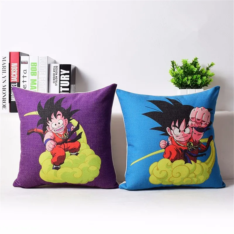 Наволочка с принтом обезьяны из мультфильма с принтом японского аниме Dragon Ball домашний декоративный диван кофейное автомобильное кресло наволочка Almofada