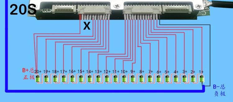 Smart Ant BMS 300A 200A 100A 70A литиевая батарея Защитная плата баланс Bluetooth Li-Ion Lipo lifepo4 LTO 10S до 24S 72V 20S