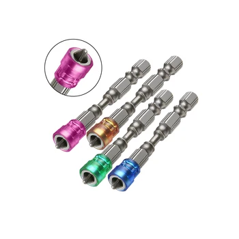 

5pcs Single Head Magnetic Screwdriver Bit Anti-Slip Electric Screw Driver Set For Power Tools Extractor Accessories High Quality