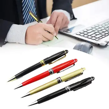 

Roller Ball Pen Portable Novelty Metal Black Stationery Writing Tool Ball Pen Multicolor School Gifts Ballpoint