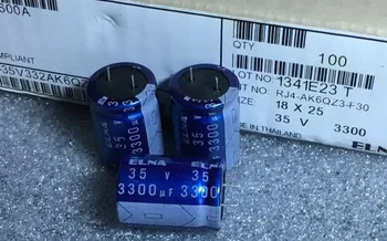 

2pcs Free shipping ELNA RJ4 3300uf 35V blue robe audio electrolytic capacitor