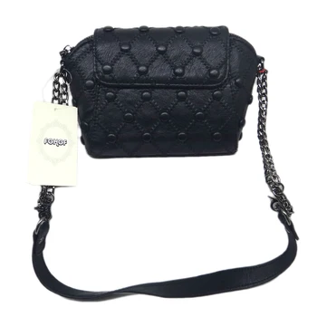 

Women black messenger bags genuine leather chain bags single shoulder bags lady crossbody bags Free Shipping