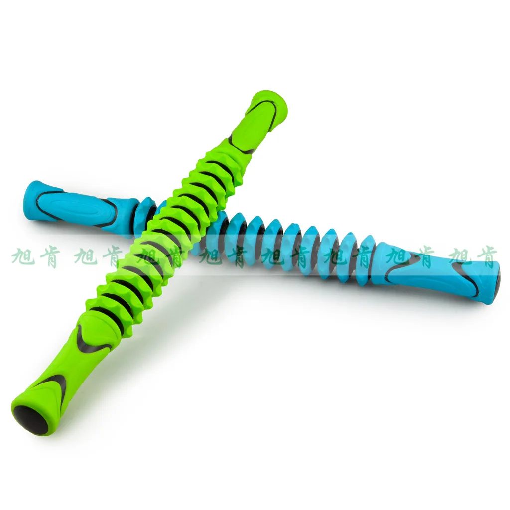 Gear Muscle Massage Stick Deep Relaxing Muscle Fascia Iliotibial Band 3D Muscle Roller Stick
