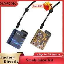 Оригинальная электронная сигарета SMOK Mico комплект с аккумулятором 700 мАч pod mod MTL vape 1,7 мл Vape pod Somk mico Pod Vape
